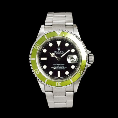 rolex submariner kermit 16610lv|rolex kermit watch.